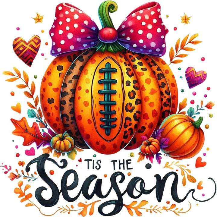 Sticker decorativ, Dovleac, Multicolor, 12739ST-9