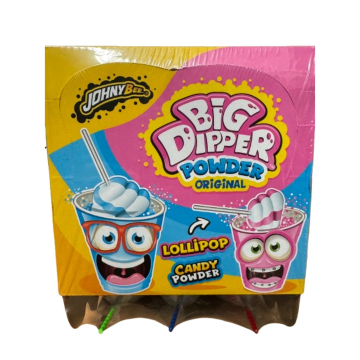 Dip&Lick Lollipop Candy Powder 47g/12 cutie - eMAG.ro