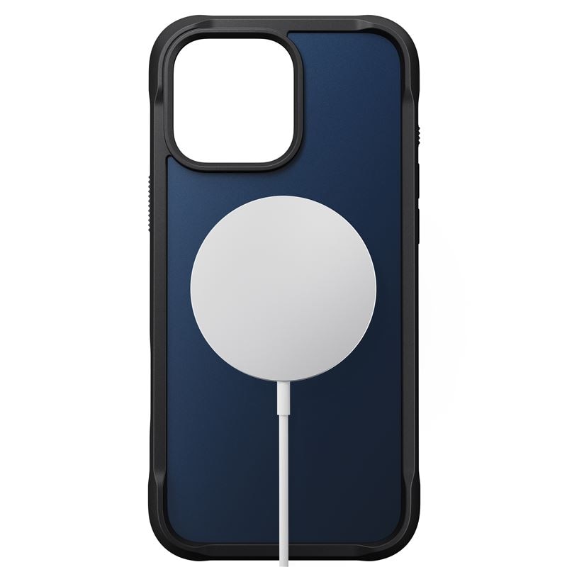 Carcasa NOMAD Rugged MagSafe compatibila cu iPhone 16 Pro Max Blue