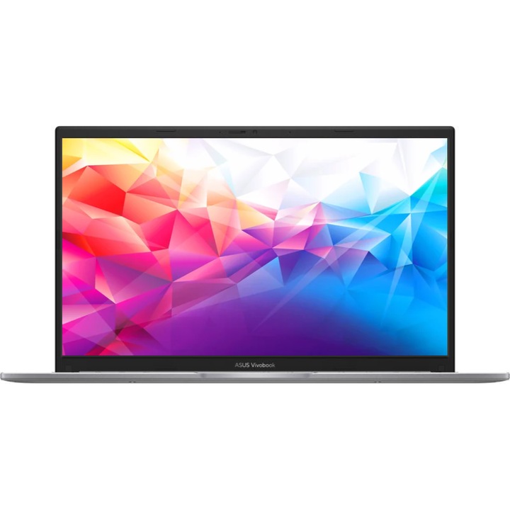 ASUS Vivobook X15 Laptop, Intel i3 1315U, 24GB Memória, 256GB SSD, 15.6 FullHD, Intel UHD Graphics, Ezüst, Böngésző, Vírusirtó, Magyar kiosztás, Windows 11 Pro