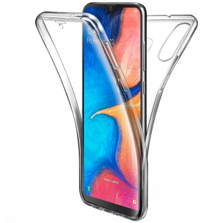 Husa fata+spate, full cover, protectie 360 Compatibila cu Samsung Galaxy A40
