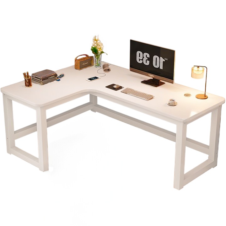 Fekete számítógépes asztal Nagy játéksarok modern loft 120 cm MUVU