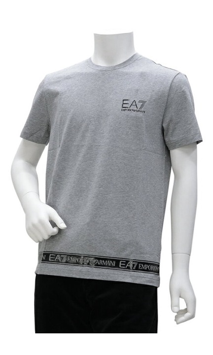 Тениска Emporio Armani, сива, L