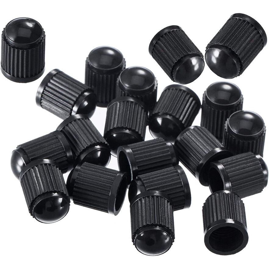 Capace ventil roti, set 20 buc, plastic, negru, 13x10mm - eMAG.ro