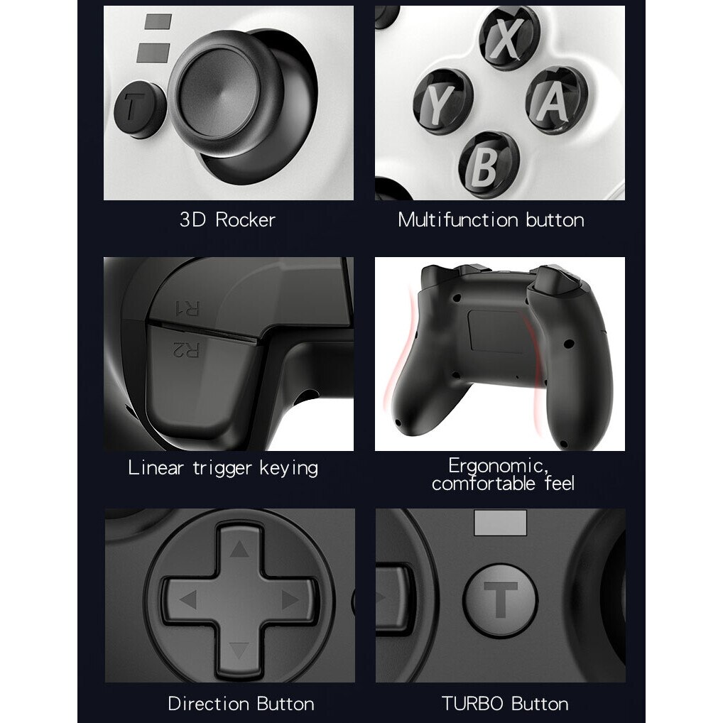 Controler wireless Switch Pro pentru Nintendo Switch/Lite