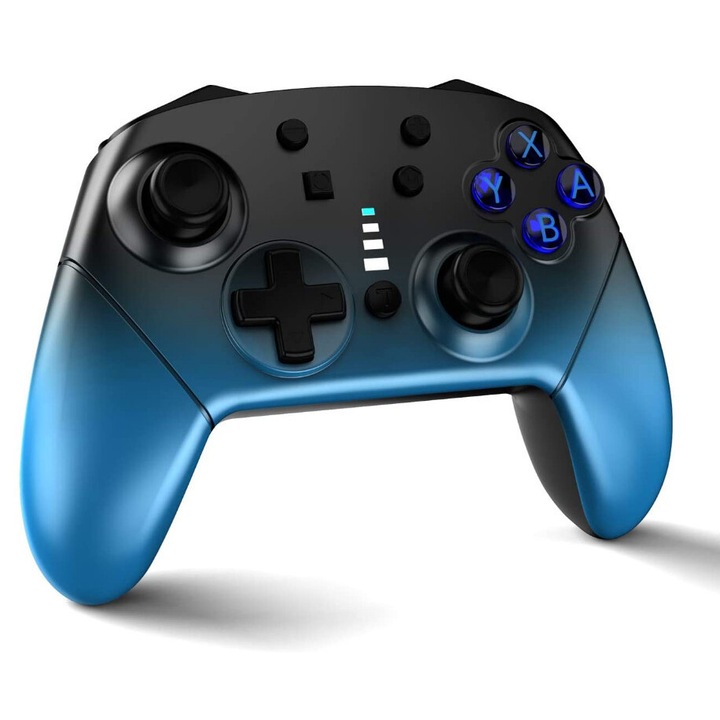 Switch Pro vezeték nélküli vezérlő Nintendo Switch/Lite/OLED/PC/Xbox 360 Wake Up Turbo Function Blue készülékhez