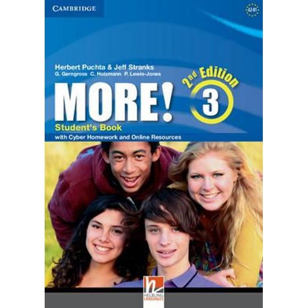 More! Level 3 Student's Book with Cyber Homework and Online