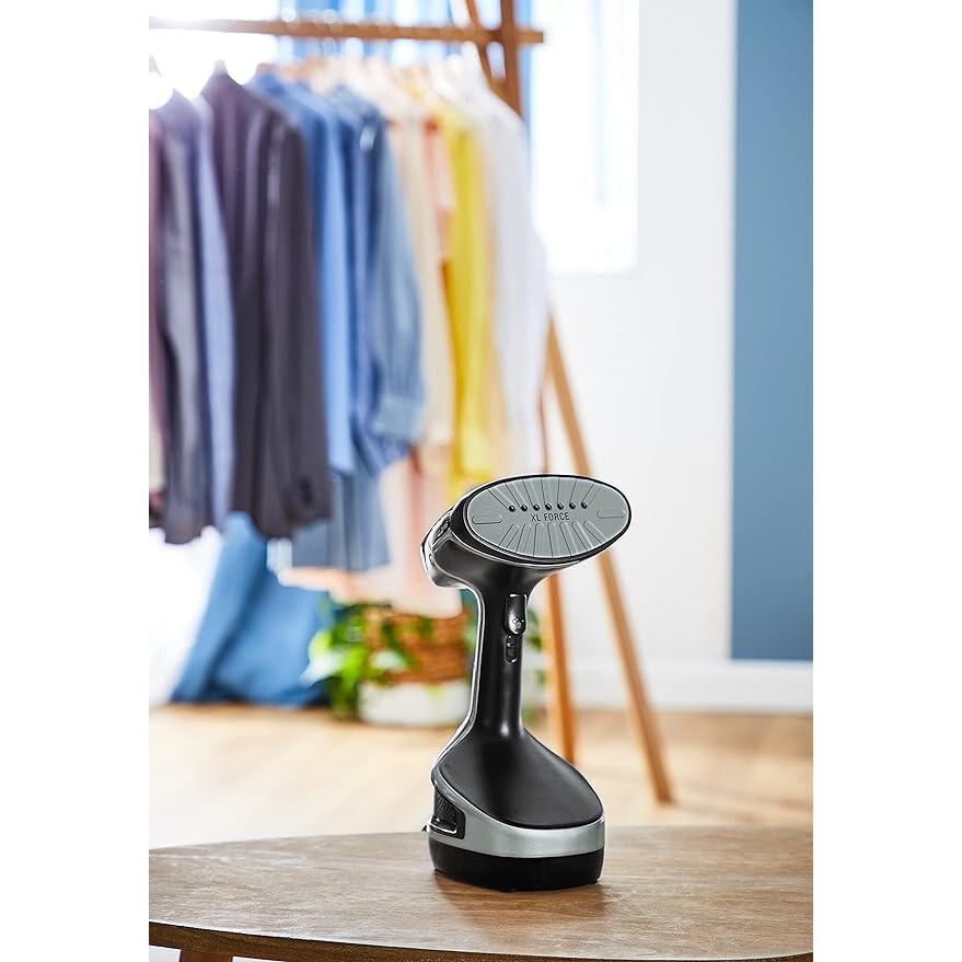 Aparat cu abur Tefal DT8250, 2000 W, 190 ml, negru/argintiu