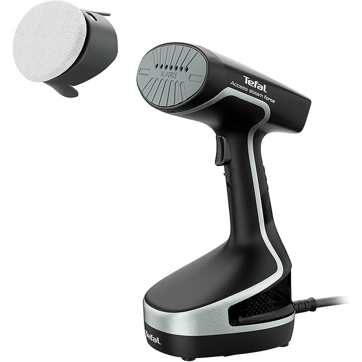 Aparat cu abur Tefal DT8250, 2000 W, 190 ml, negru/argintiu