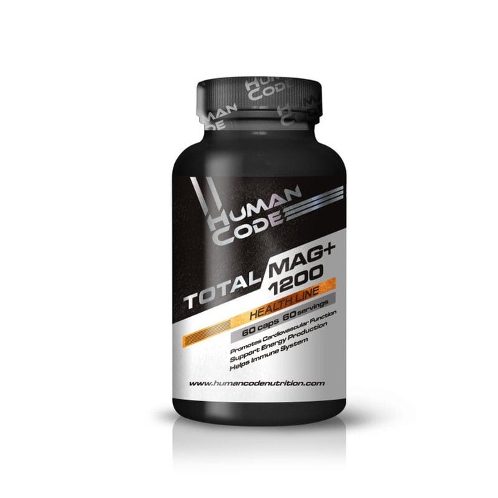 Vitamine, Formotiva Total Mag+ 1200, 60 capsule, magneziu, vitamina B6