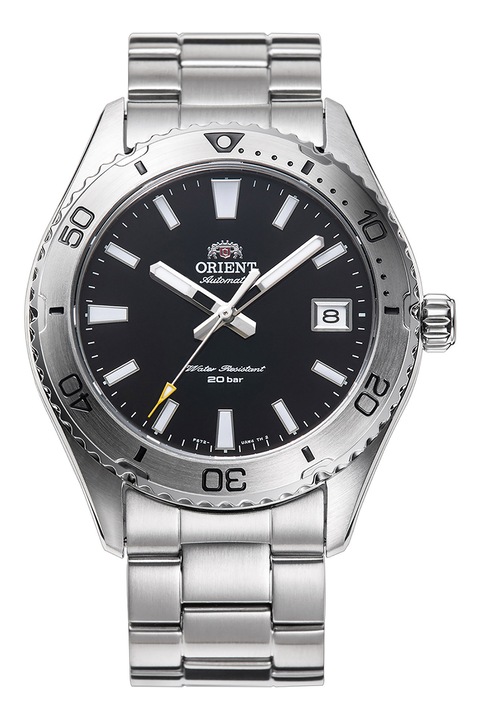 ORIENT, Часовник с верижка от неръждаема стомана, Сребрист