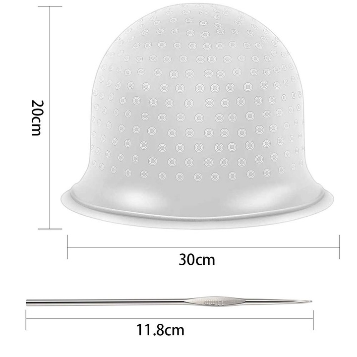 Casca pentru vopsirea suvitelor, silicon, alb, 1 bucata, profesional