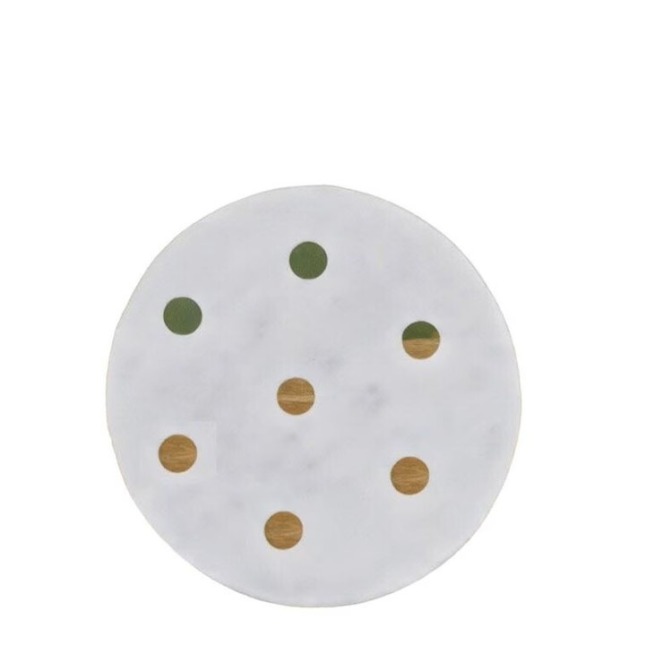 Set 100 Bucati Hartie Rotunda pentru friteuza, Perforata, Rezistenta la Caldura, Multifunctionala, Alb, 7.5cm