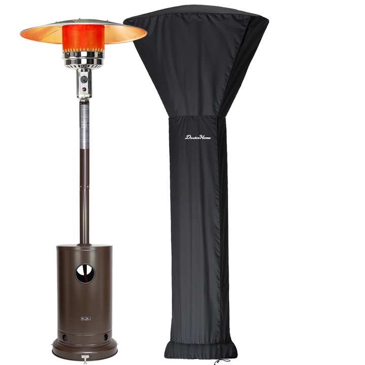 Husa de Protectie pentru Incalzitor de Terasa pe Gaz, Doctor Home, 210 X 80 - Negru