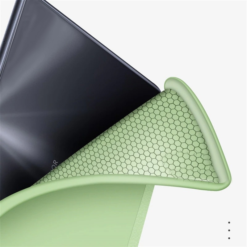 Husa Ultra Slim pentru Honor Magic Pad 2, 12.3" - Silicon TPU, Smart Cover - Verde Menta