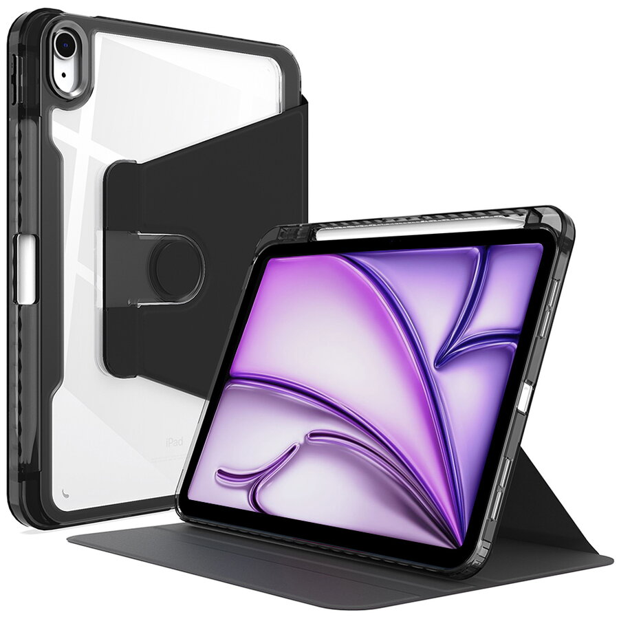 Husa pentru iPad Air 13 (2024) - Techsuit Crystal Vision - Black