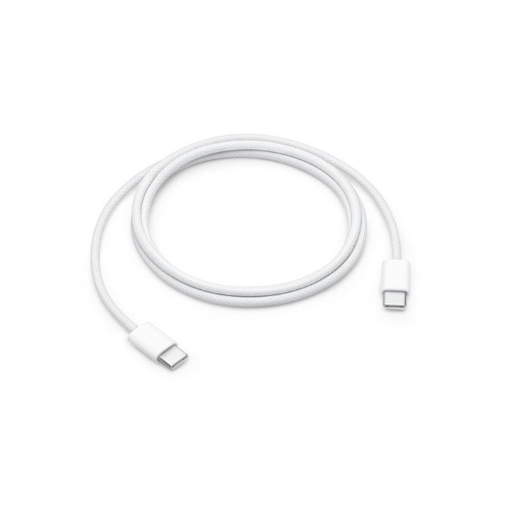 USB-C Плетен кабел за зареждане (1м) за Apple & iPhone 15 16 Plus Pro Max