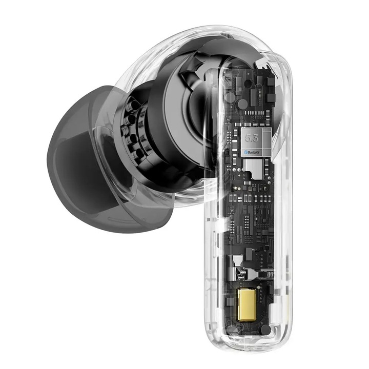 Casti Fara Fir True Wireless, IPX5 - Baseus Bowie E19 (A00069600113-00) - Black