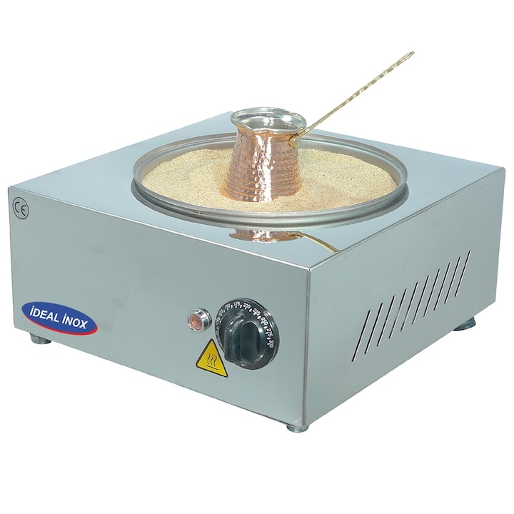 Aparat cafea la nisip Ideal Inox inox