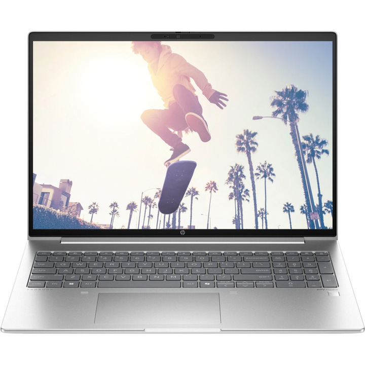 HP ProBook 460 G11 Laptop, processzor Intel® Core™ Ultra 7 155U 12MB gyorsítótár akár 4,80 GHz, 16" WUXGA IPS, 16GB DDR5 RAM, 512GB SSD, Intel Graphics, Windows 11 Pro, ezüst