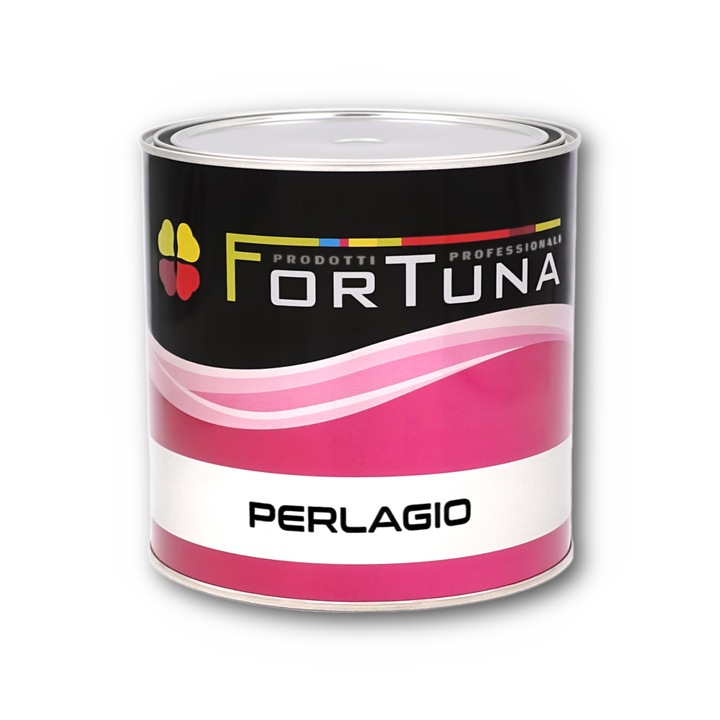 Vopsea cu efect metalic Fortuna Perlagio, 0,9 l, efect perlat, galben bej