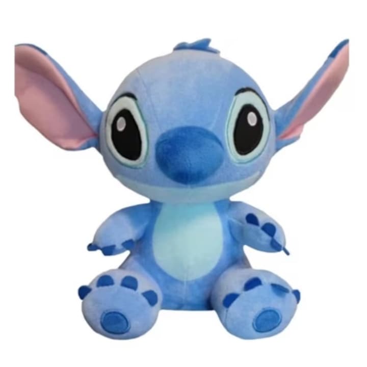 Stich plüssjáték a híres rajzfilmből, Lilo és Stitch, puha plüssből készült, 25 cm magas, coshop®