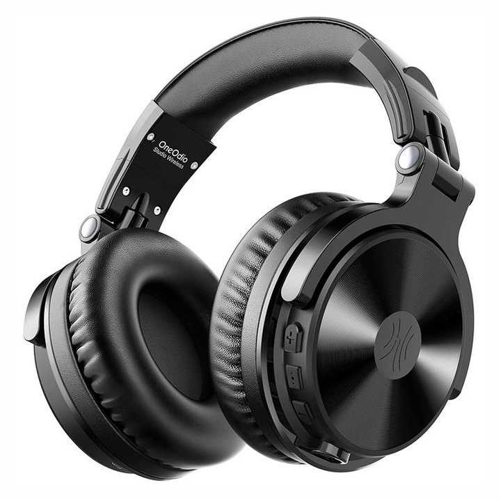 Безжични слушалки OneOdio, Pro C, Bluetooth 5.2, с микрофон, черни