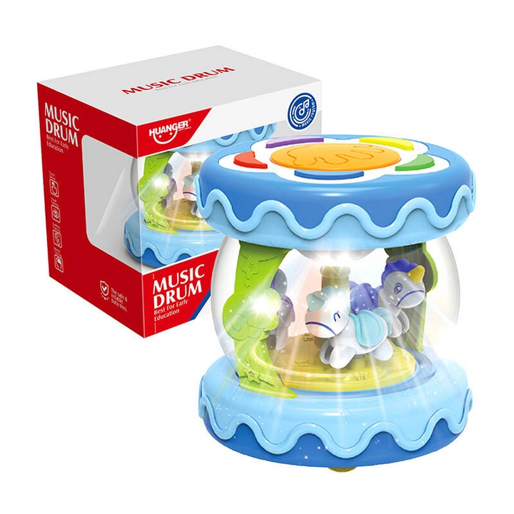 Музикална играчка за момче Huanger HE0701, 3в1