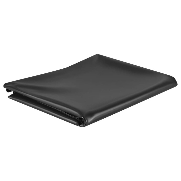 Captuseala pentru iaz vidaXL, negru, 2x1 m, PVC, 0,5 mm