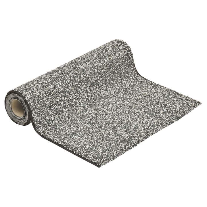 Мембрана с каменни облицовки vidaXL, 250x100см, сив цвят, дебелина 4,5см