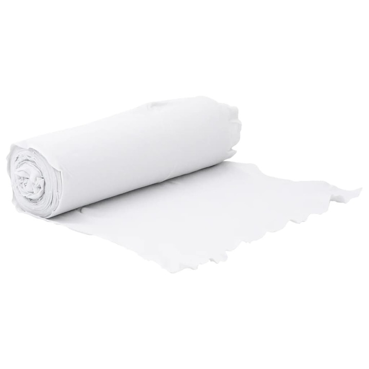 vidaXL fehér poliészter szál geotextília talajtakaró 1 x 10 m 1 kg 4009845