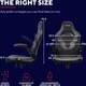Геймърски стол Trust GXT 703 Riye, въртящ се стол, 3D подлакътници, газлифт клас 4, дишаща материя - черен