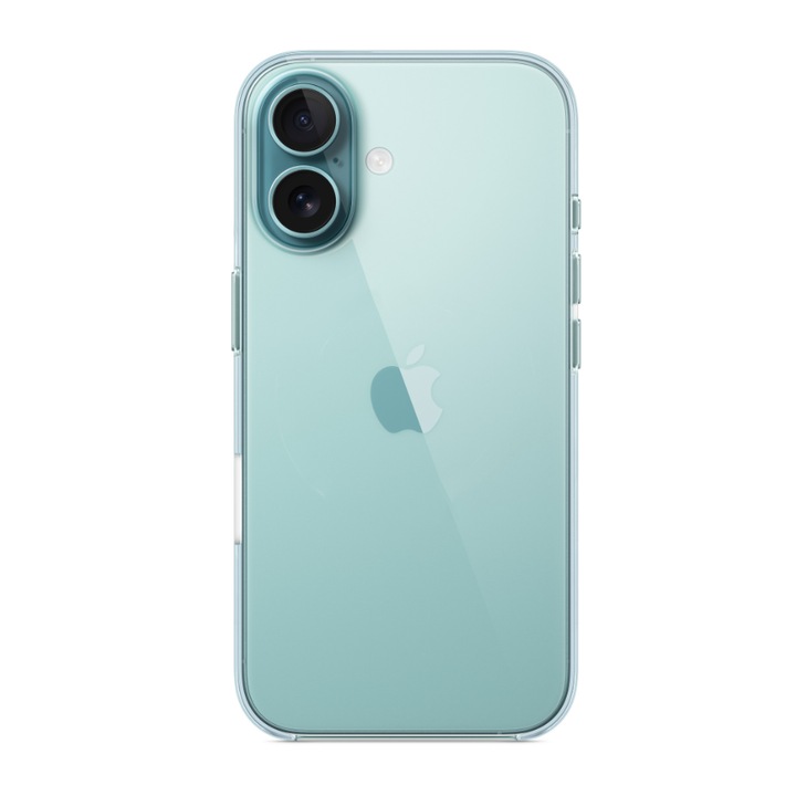 Силиконов Кейс за iPhone 16, Прозрачен