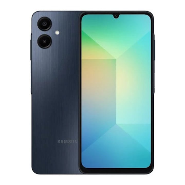 Telefon mobil Samsung Galaxy A06, 128GB, 6GB RAM, 4G, Black