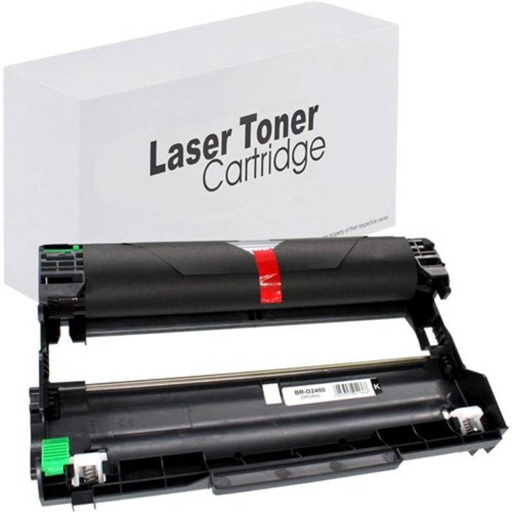 Unitate de Imagine (drum unit), pentru Brother Drum BR-D2400, DR2400, SmartPrint, negru, 12000 pagini