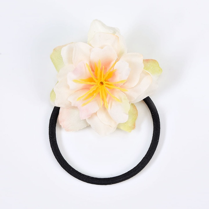 Elastic de par cu floare galbena, Meli Melo Paris