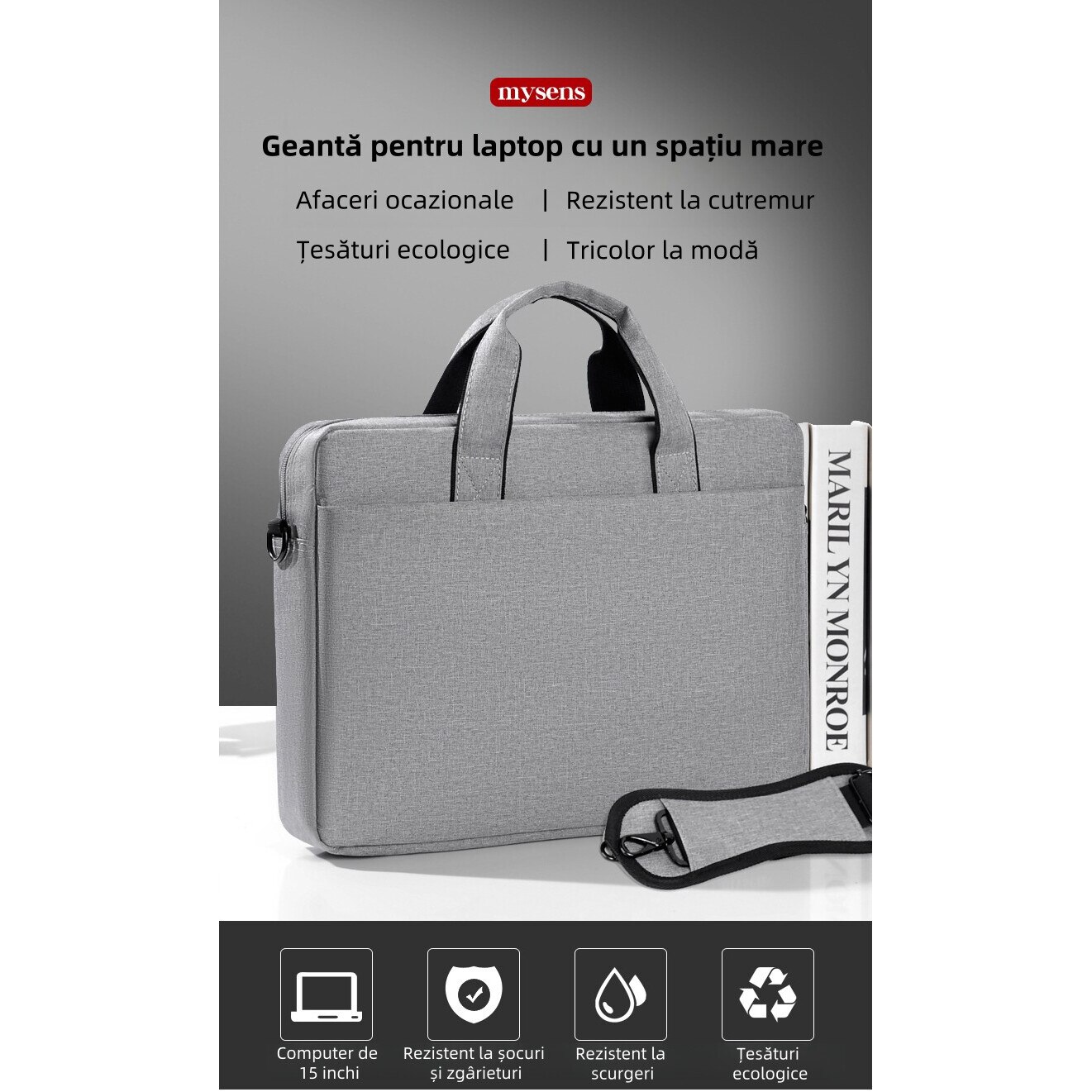 Rucsac geanta de afaceri navetist geanta de computer geanta scolara barbat elev de liceu sport rucsac de mare capacitate pentru studenti la facultate rucsac maree