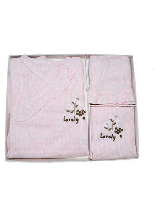 Set 5 piese pentru fete Mini Junior SET-5PMJ2, Roz 62 CM