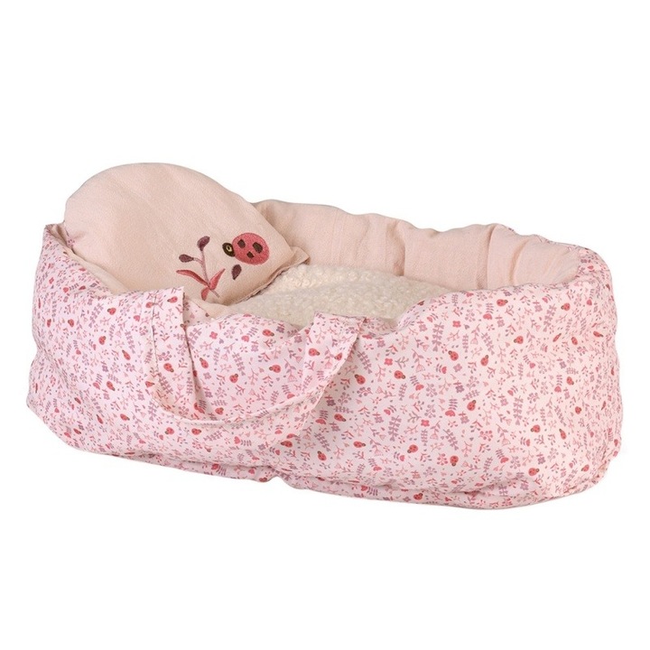 Текстилна кошница за кукла Калинка, Egmont Toys, 40 x 25 x 14 см