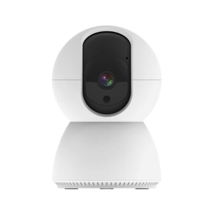 Камера за наблюдение, 360 градуса, панорамна, Full HD 1080P, наблюдение на бебето, нощно виждане, двупосочно аудио, гласово управление, Wi-Fi