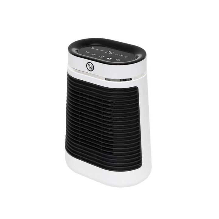 Kerámia radiátor, 2 fűtési fokozat 1000 W / 1500 W, időzítő, oszcilláció, led érintőképernyő