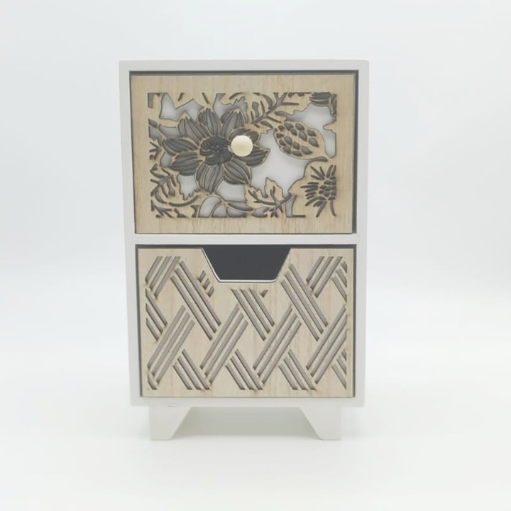 Virágos ékszerdoboz