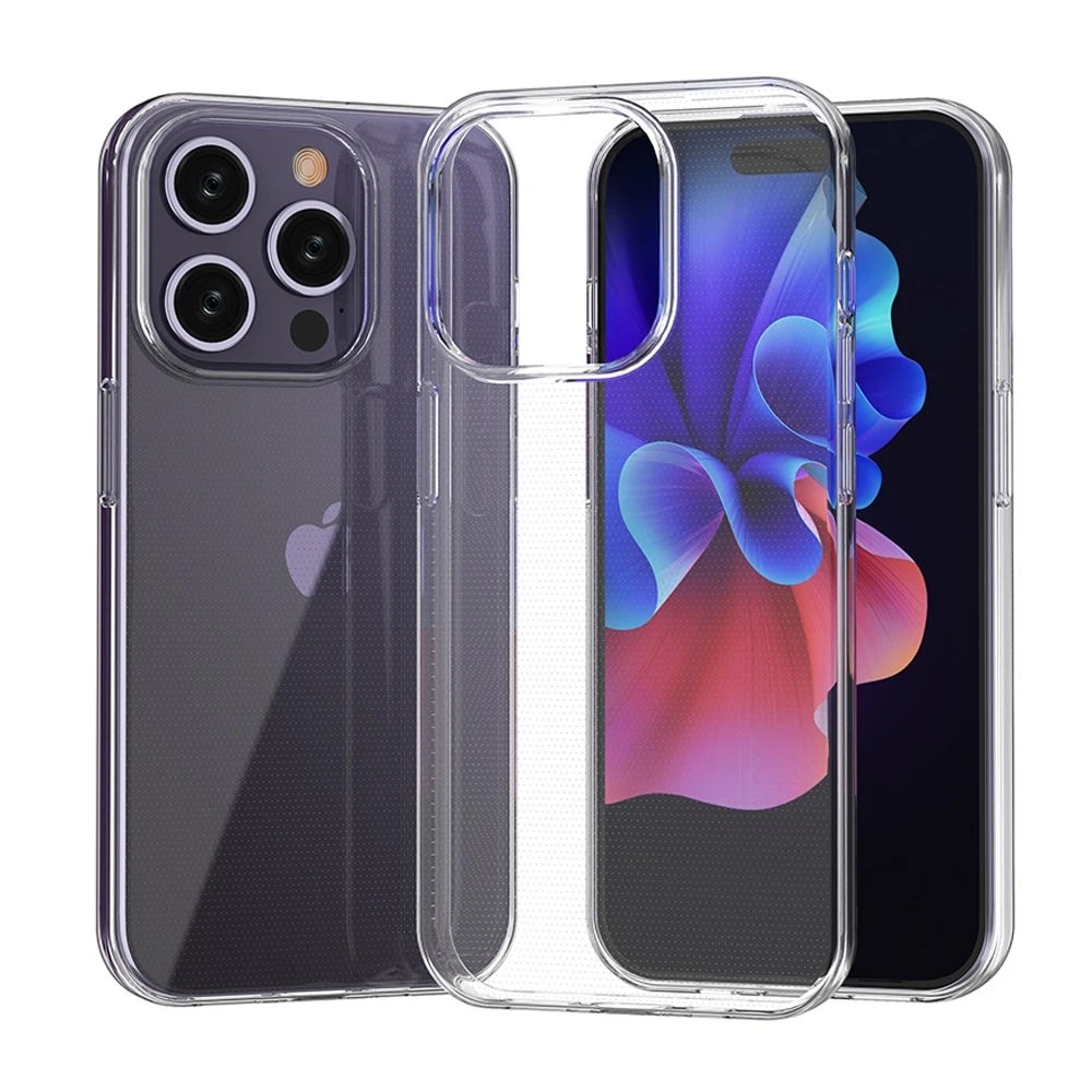 Husa protectie Mat-Tech compatibila cu iPhone 16 Pro, Anti-soc, 2MM, Protectie Camera, Decupaje Precise, Rezistenta la impact, Margini ridicate pentru protectia ecranului, Transparenta