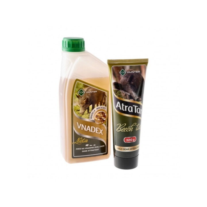 Vaddisznó attraktáns készlet Vnadex, makréla 1000 g. + kátrány 320 g