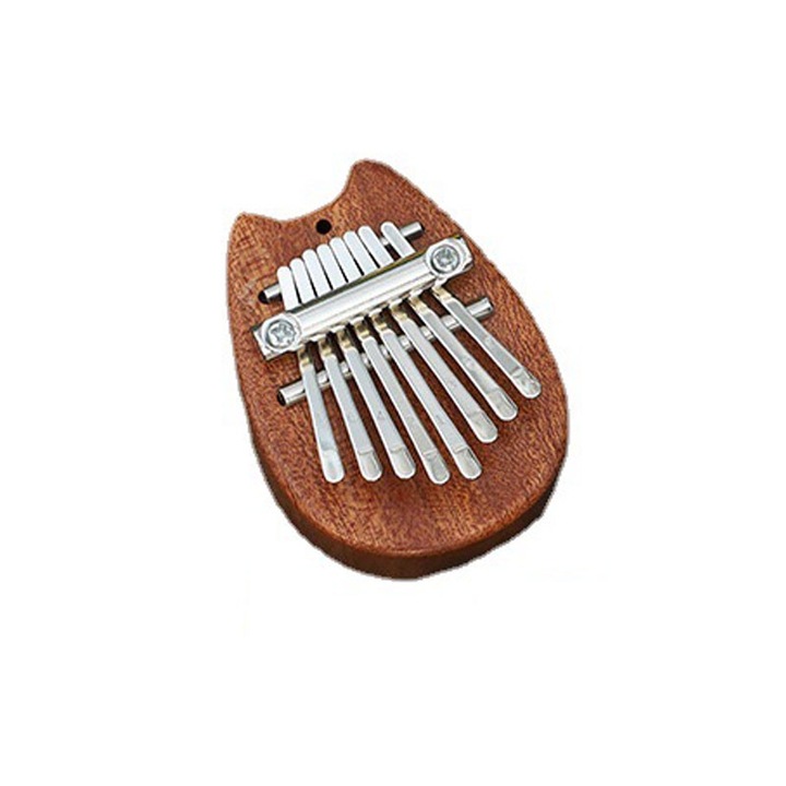 Kalimba, Lemn de Sapele, 8 Note, Marime Medie