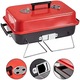 Gratar carbuni Go-Anywhere, 43x 27 cm, Negru Rosu