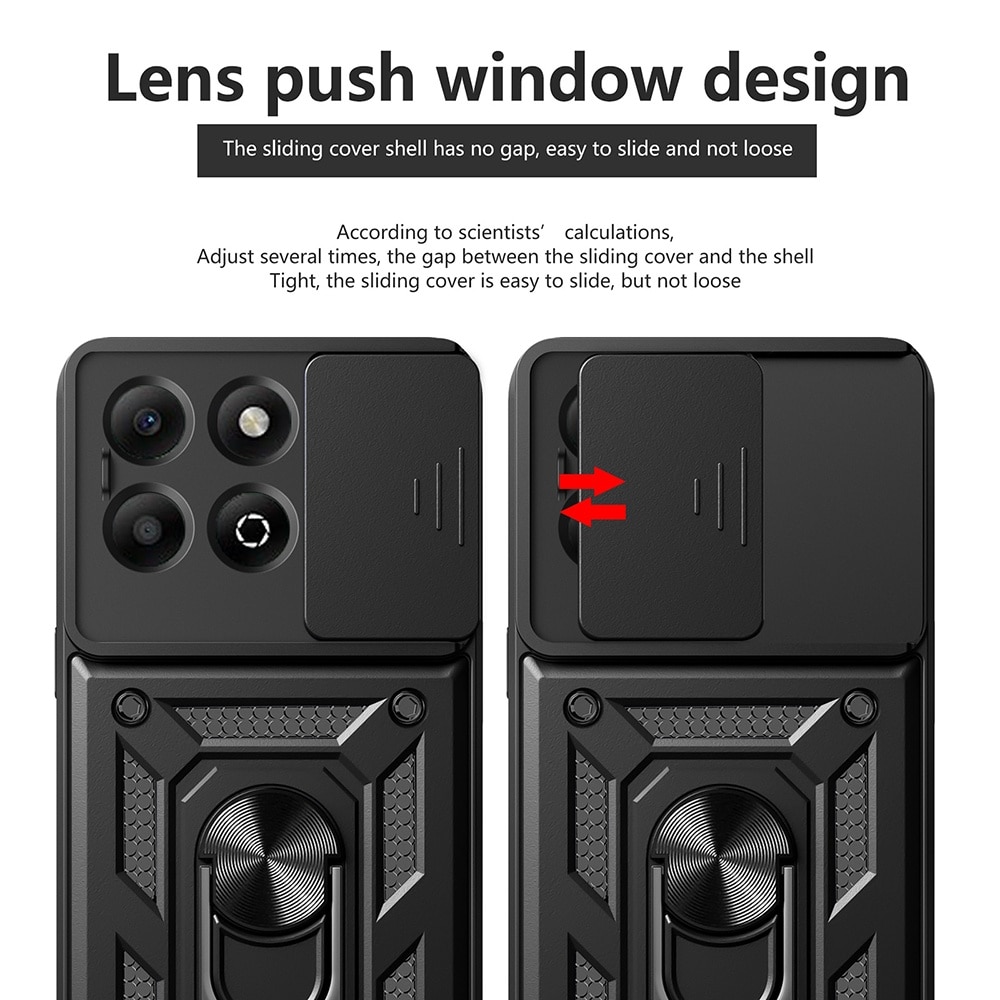 Husa pentru Honor X6b - Techsuit CamShield Series - Black