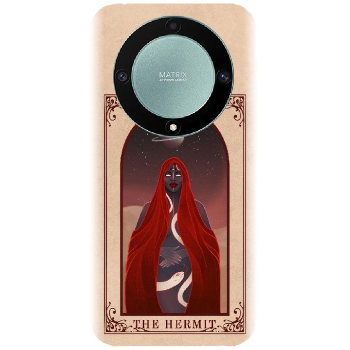 Силиконов кейс съвместим с Honor X9A - модел Tarot The Hermit