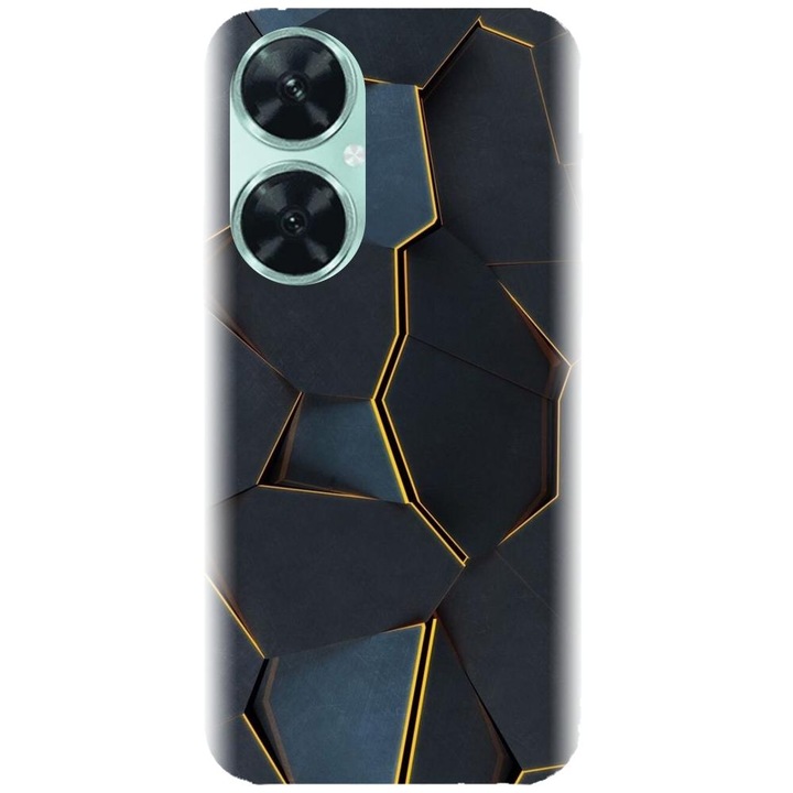 Силиконов капак, съвместим с модел Huawei Nova 11i - Abstract Draw