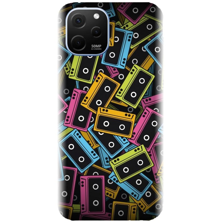 Husa din silicon compatibila cu Huawei Nova Y61 4G - model Caseta Audio
